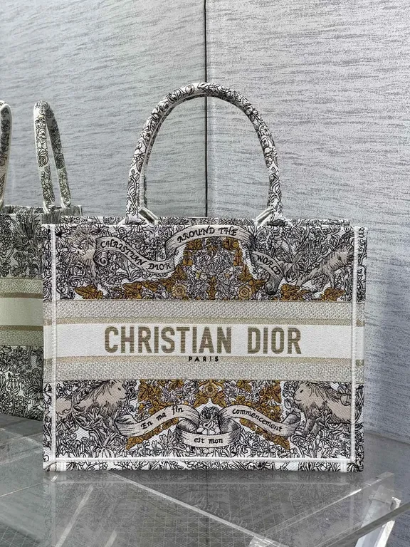 Chic Baroque Dior-Style Tote: Luxury Everyday Bag — view 1
