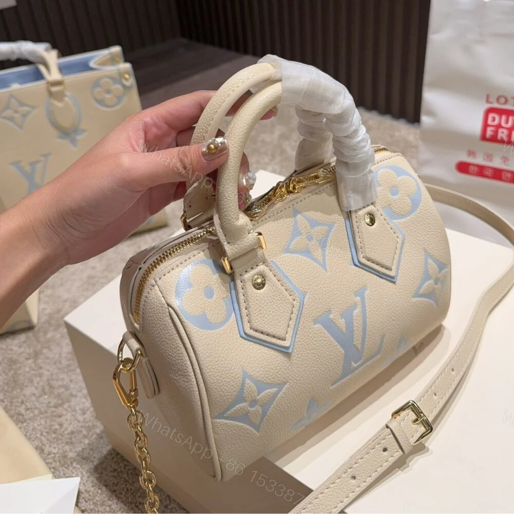 View 3 of Louis Vuitton Speedy Bandoulière 20 Candy Blue 20Cm M46883
