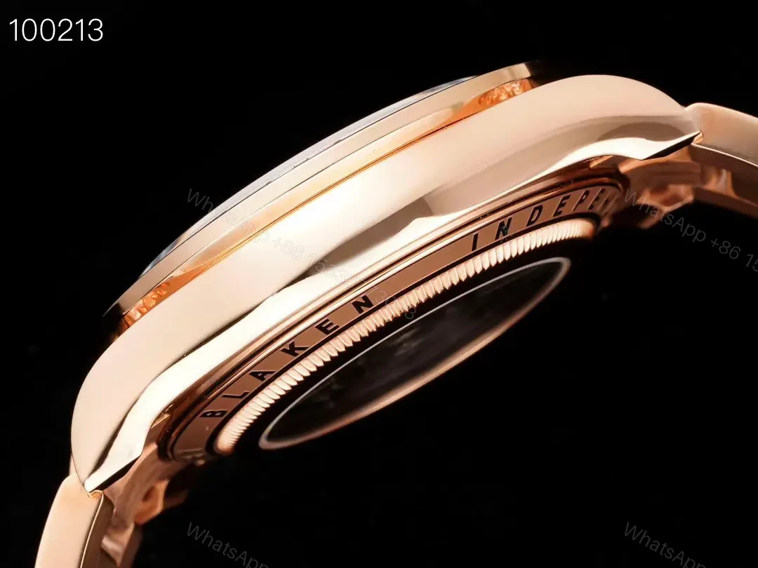 View 6 of Best Rolex Rainbow Skeleton Daytona replica 40MM Rose Gold Oyster Bracelet Edition ROLEX-DAYTONA-RB-SKEL-RG-40