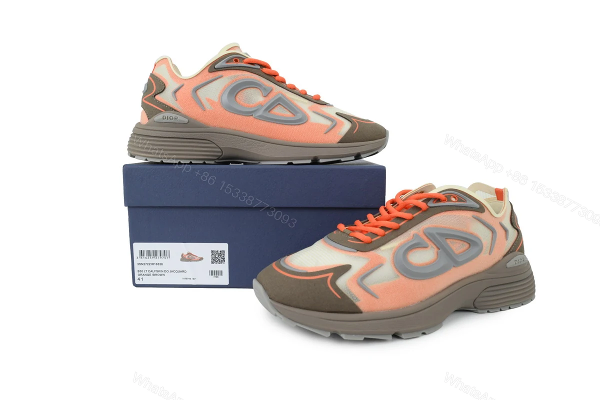 View 6 of Dior B30 Sneakers Yellow