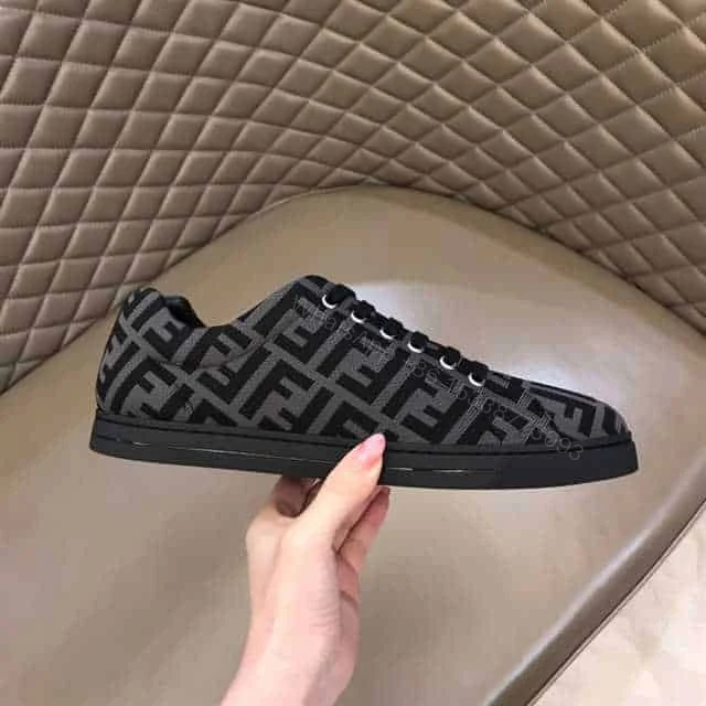 View 2 of FENDI FF MOTIF MESH SNEAKERS – FD14