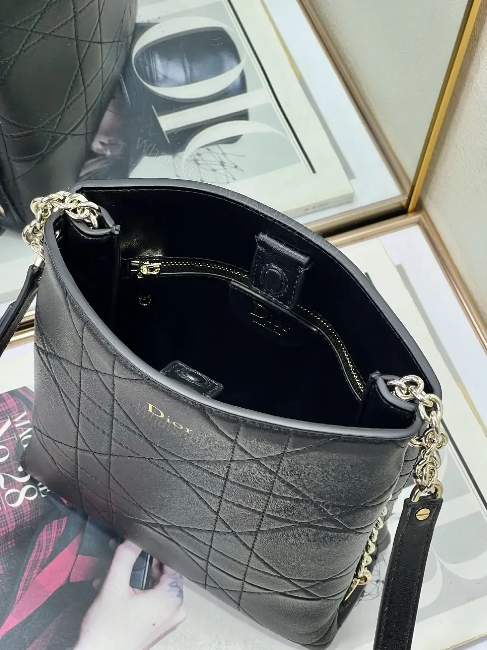 View 3 of Chic Quilted Crossbody: Compact Luxury, All-Day Versatility