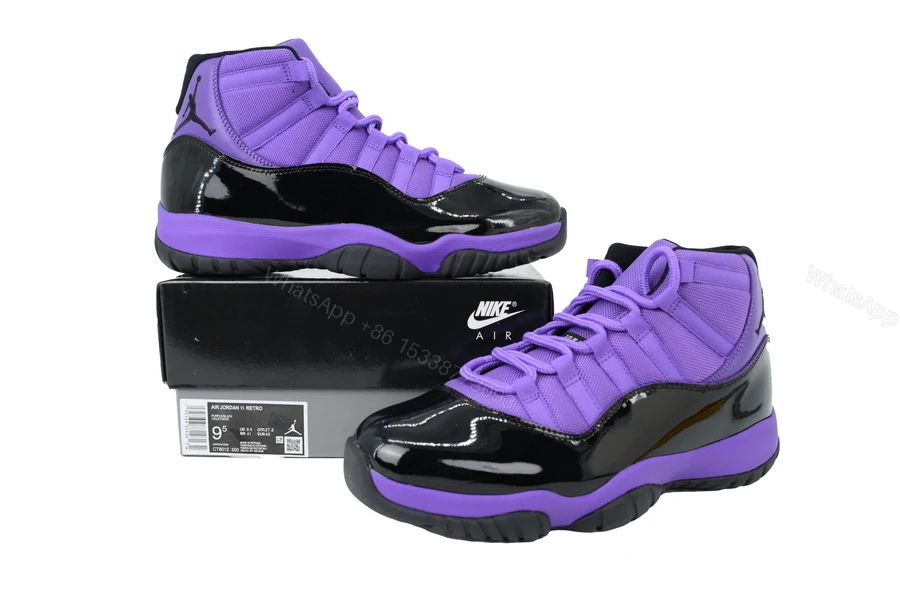 View 6 of Air Jordan 11 Retro Evil Purple CT8012-500
