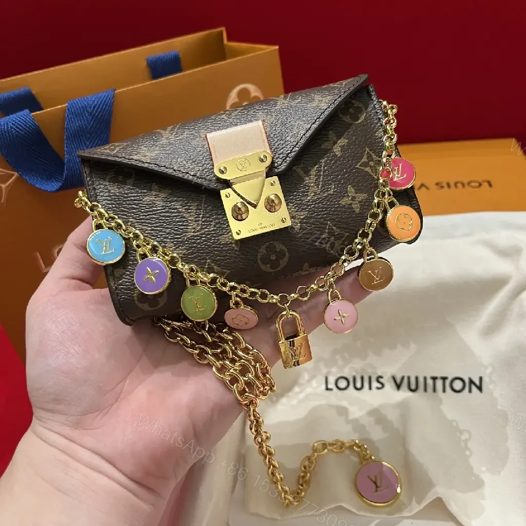 View 5 of Chic Monogram Crossbody: Luxury Everyday Carry