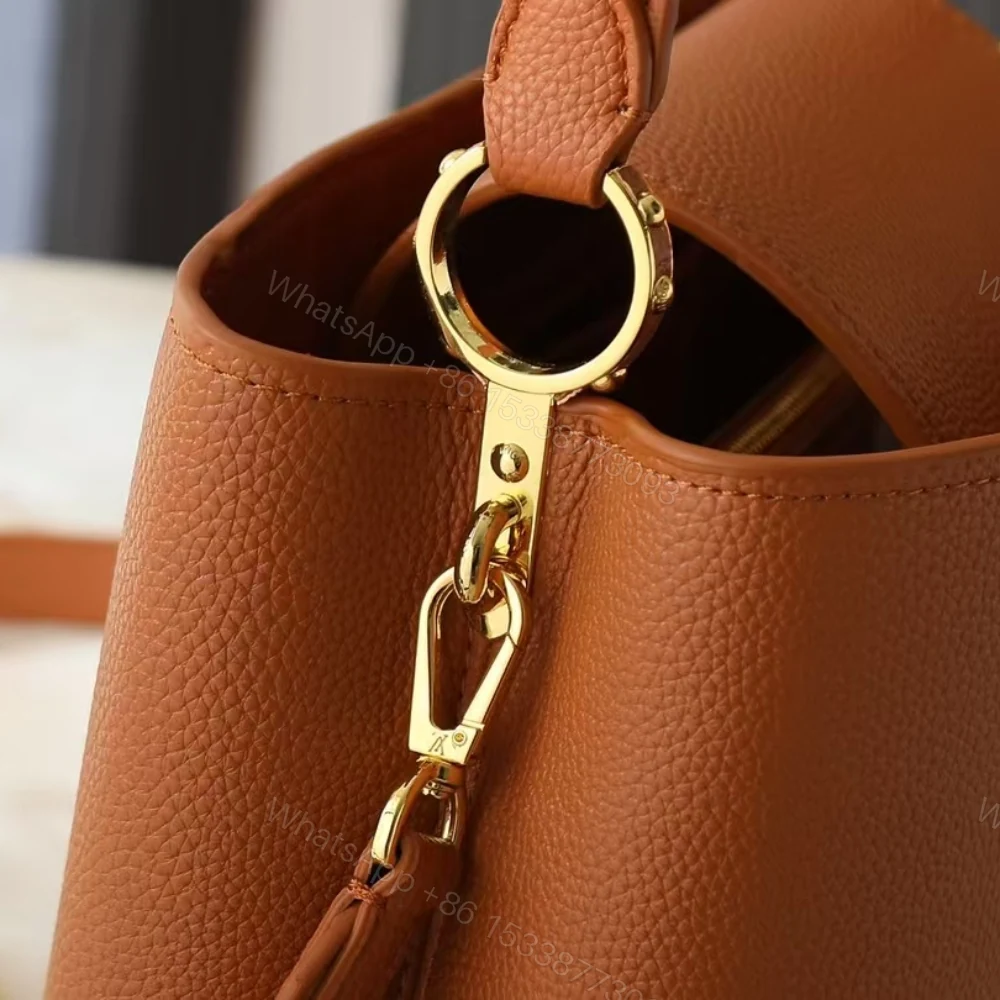 View 7 of Louis Vuitton Capucines MM Souple Cognac 33Cm M14371