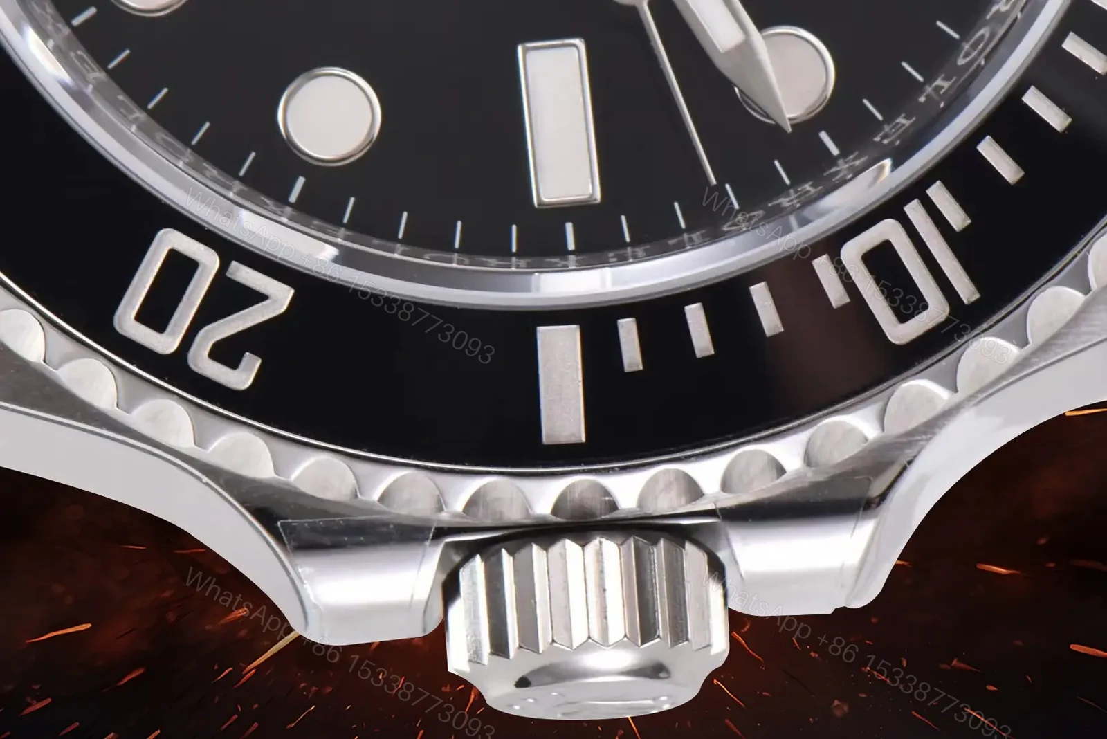 View 3 of Rolex Submariner Black Date Replica 40mm 116610ln-0001