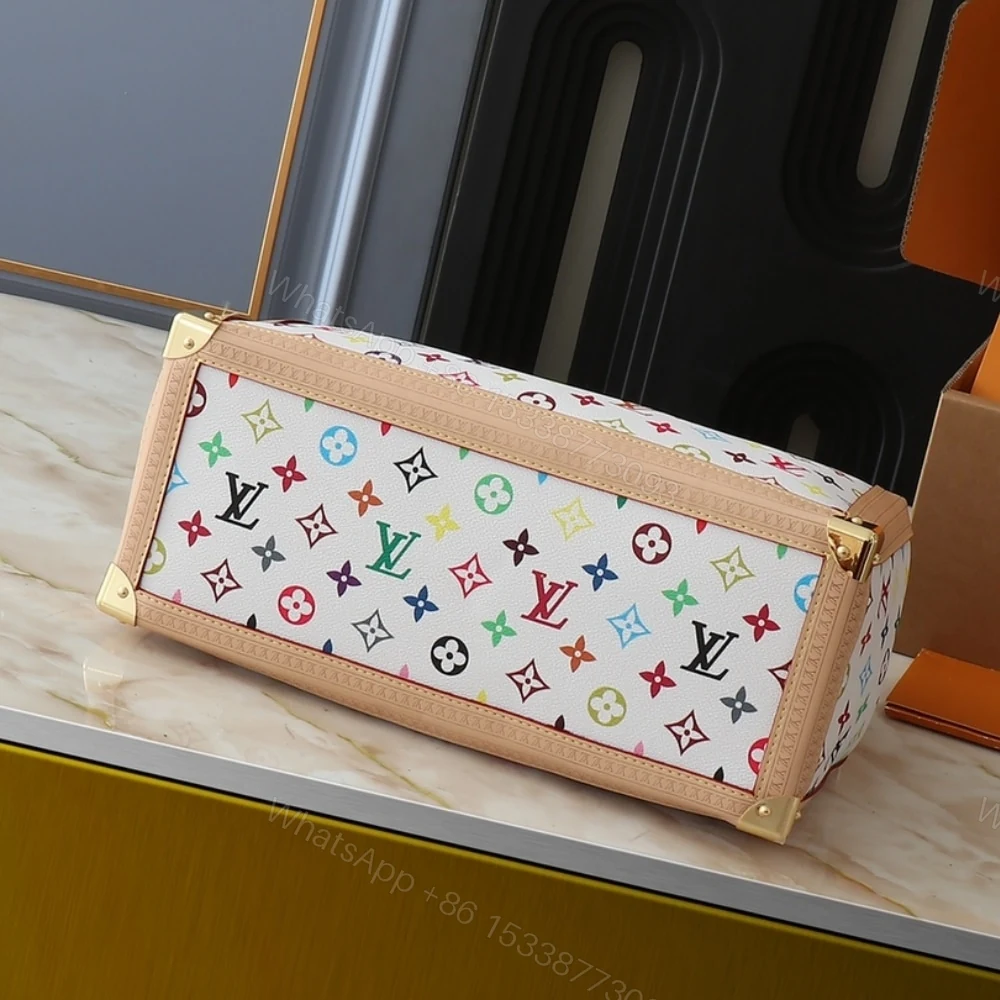 View 4 of Louis Vuitton X Murakami Onthego MM Monogram White 35Cm M13079