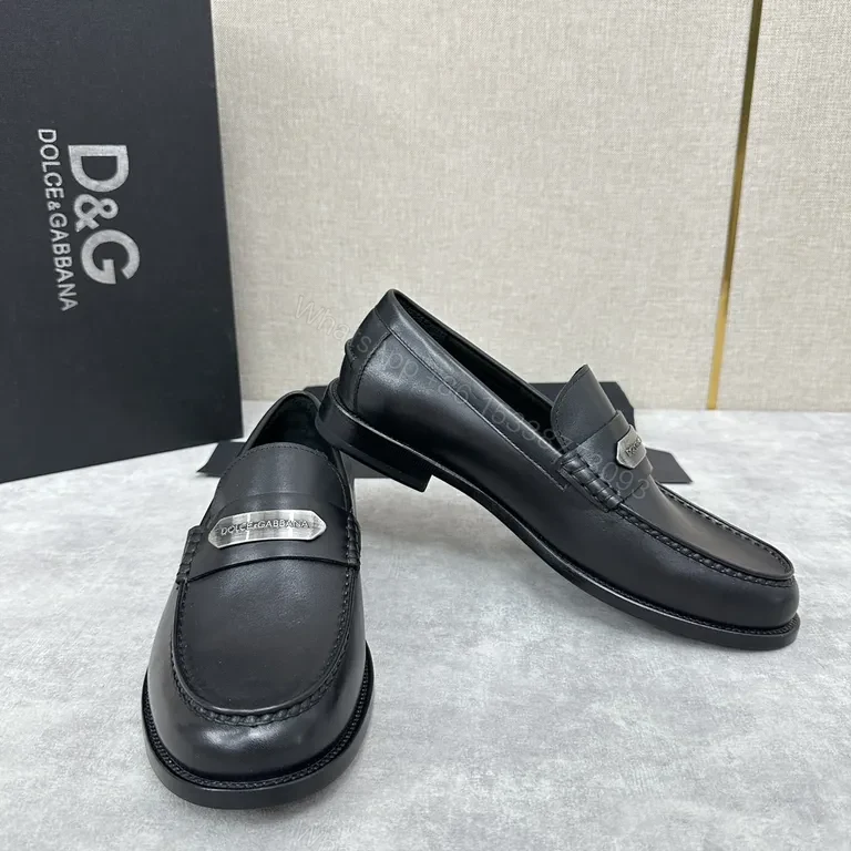 View 9 of Premium Leather Penny Loafers - Signature Hardware, All-Day Comfort