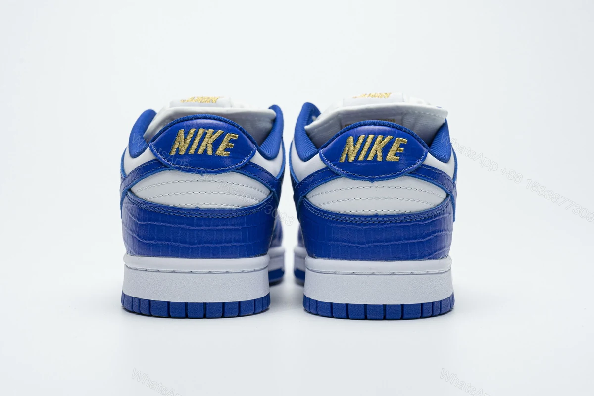View 2 of Supreme x Nike SB Dunk Low "Blue Stars” DH3228-100