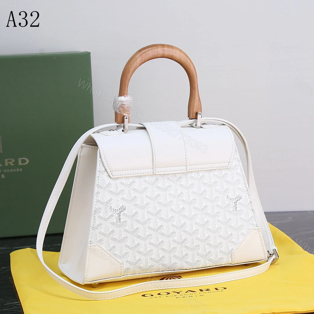 View 4 of GOYARD SAIGON PM BAG WHITE 20CM