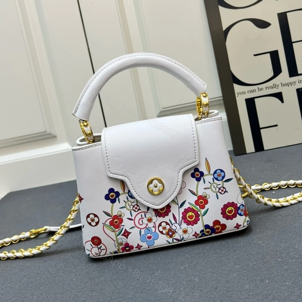 View 2 of Louis Vuitton X Murakami Capucines East West Mini White 21Cm M13246