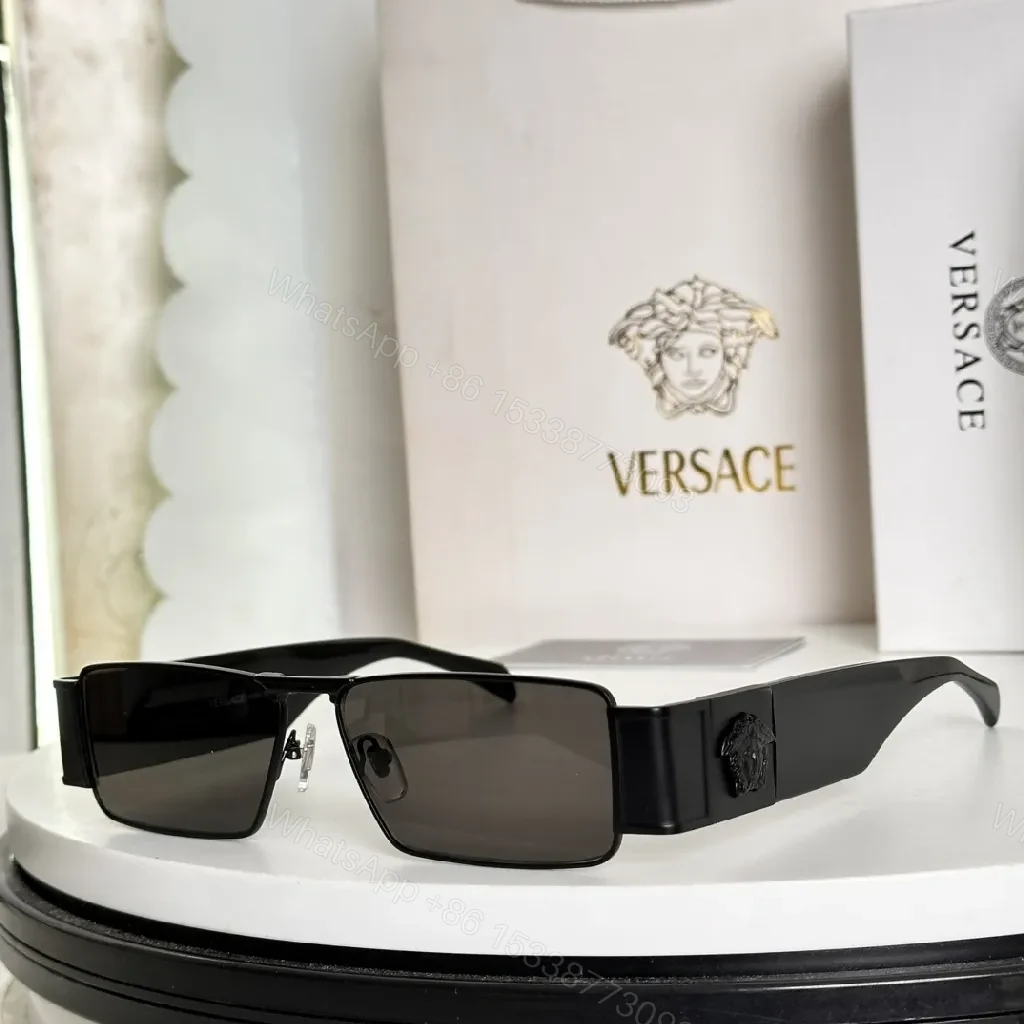 View 8 of Copper-Tone Lens, Silver Frame Sunglasses: Geometric Luxe
