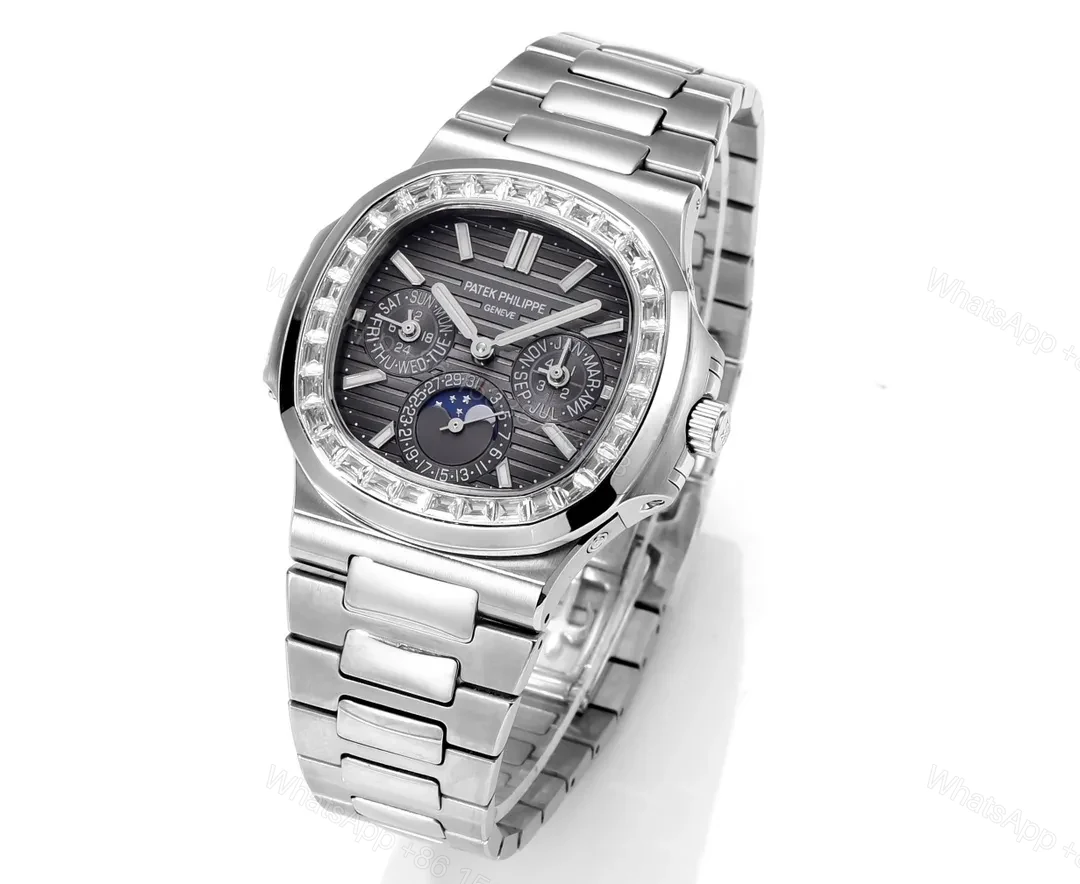 View 3 of Patek Philippe Nautilus Grey Complication Watch