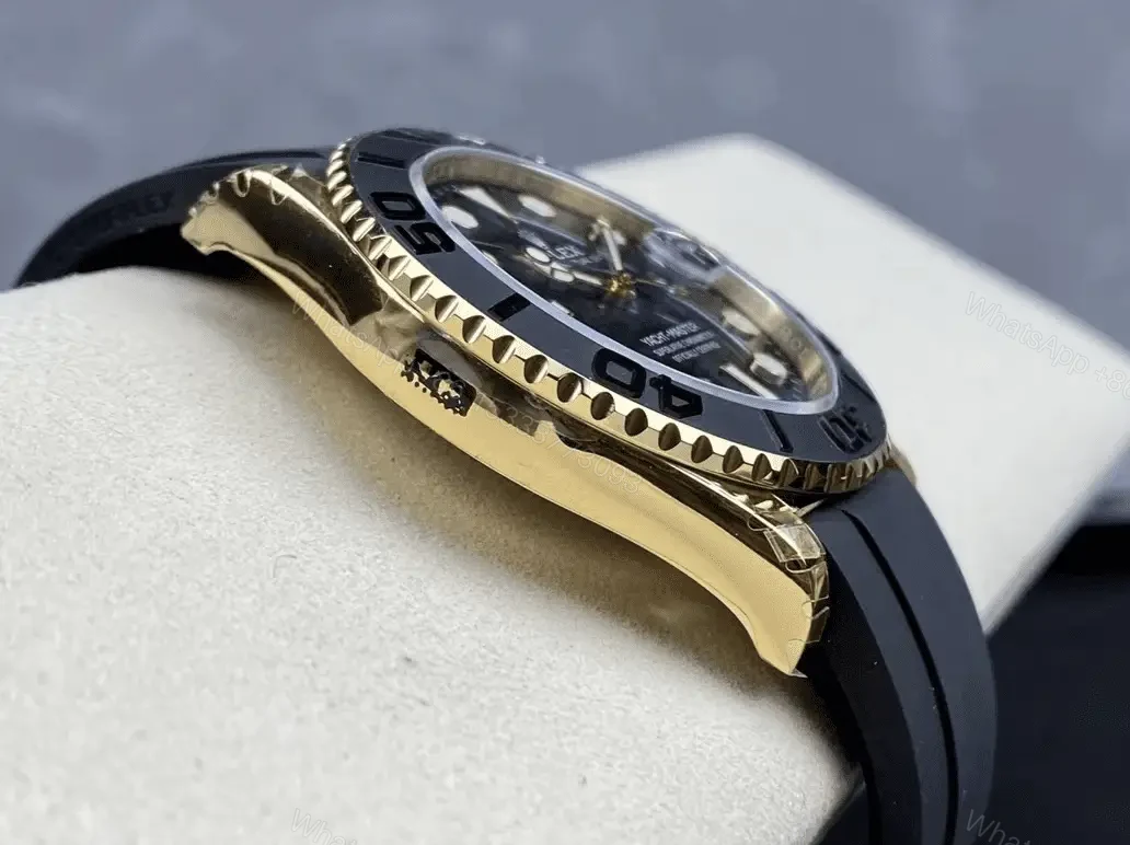 View 3 of Replica Clone Rolex YACHT-MASTER 42 Yellow gold 2022