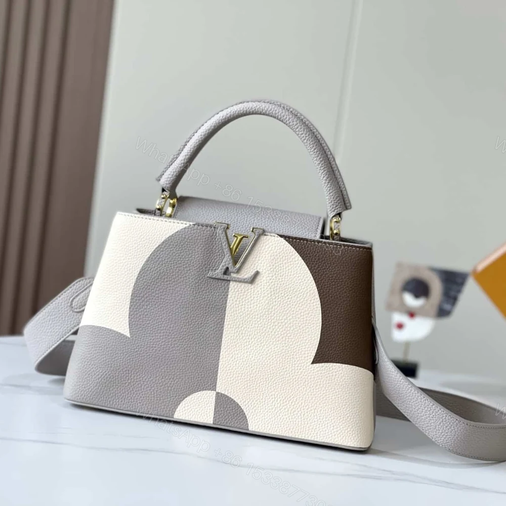 View 2 of Louis Vuitton Capucines BB Gray 27Cm M59699