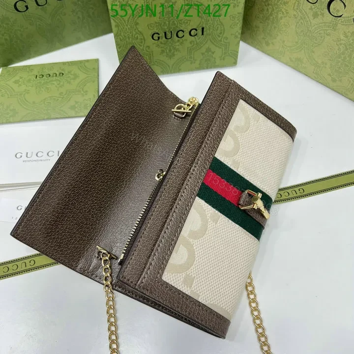 View 4 of Exclusive Gucci Jackie 1961 Wallet with Chain – Premium Edition LR58QJ