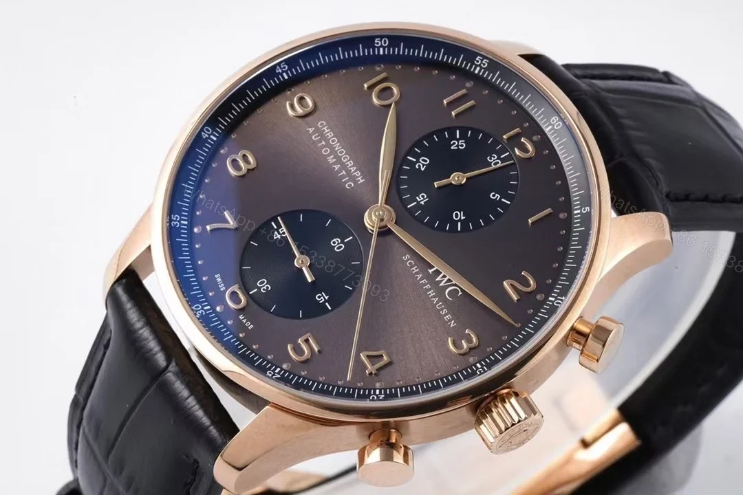 View 4 of IWC Portuguese Chrono-Automatic Red Gold / Slate IW3714-82