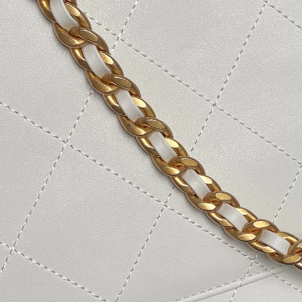 View 5 of Quilted Leather Handbag: Subtle Shine, Iconic Silhouette