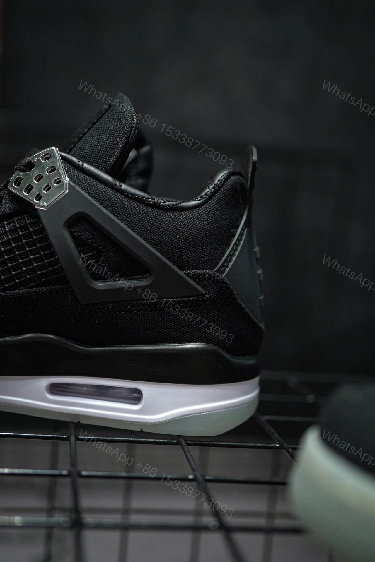 View 5 of Air Jordan Retro Eminem Carhartt Black Chrome Reps