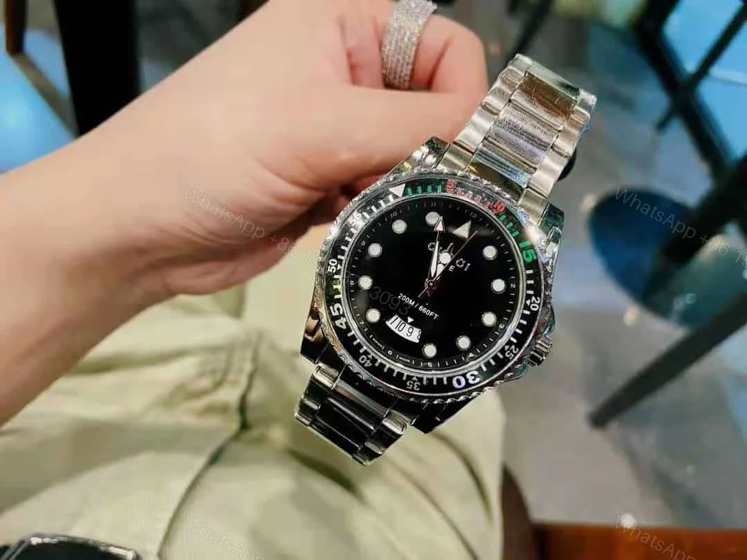 View 4 of Gucci Dive Xl Black Dial Watch 45Mm