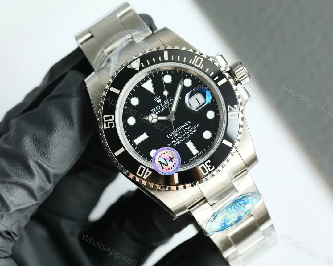 View 2 of Rolex Submariner Date 41 Black Cerachrom Stainless Steel 126610LN-0001
