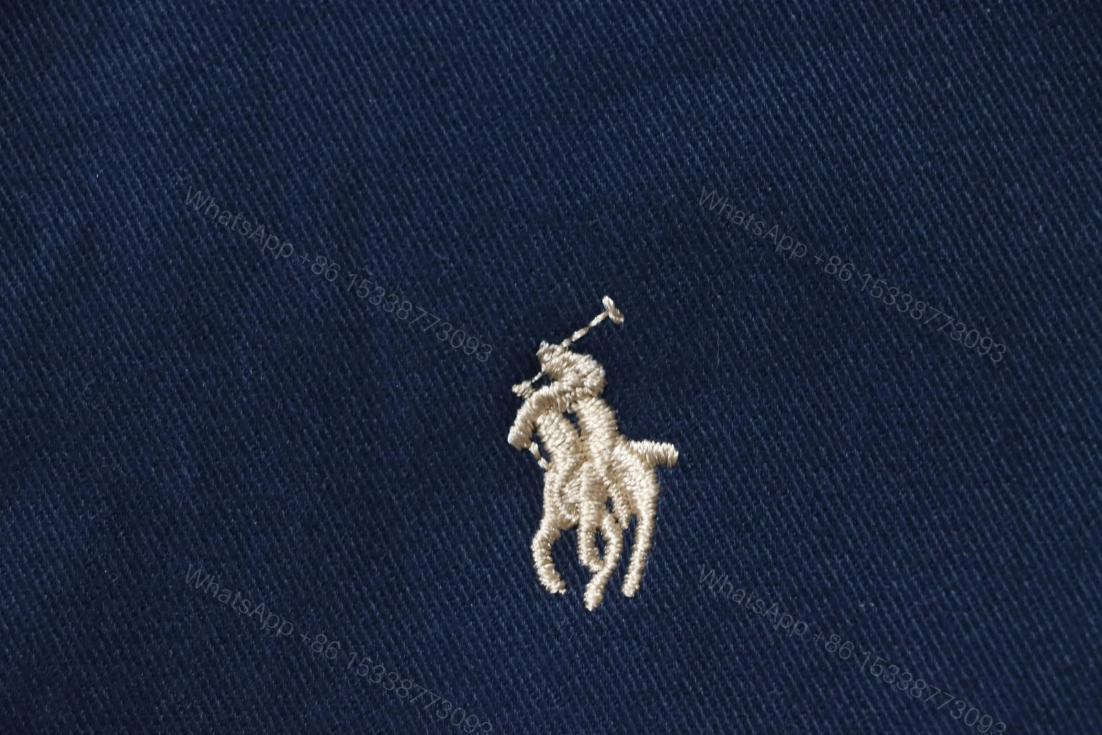 View 4 of Polo Ralph Lauren Vintage Clasp Chain Coat dark blue