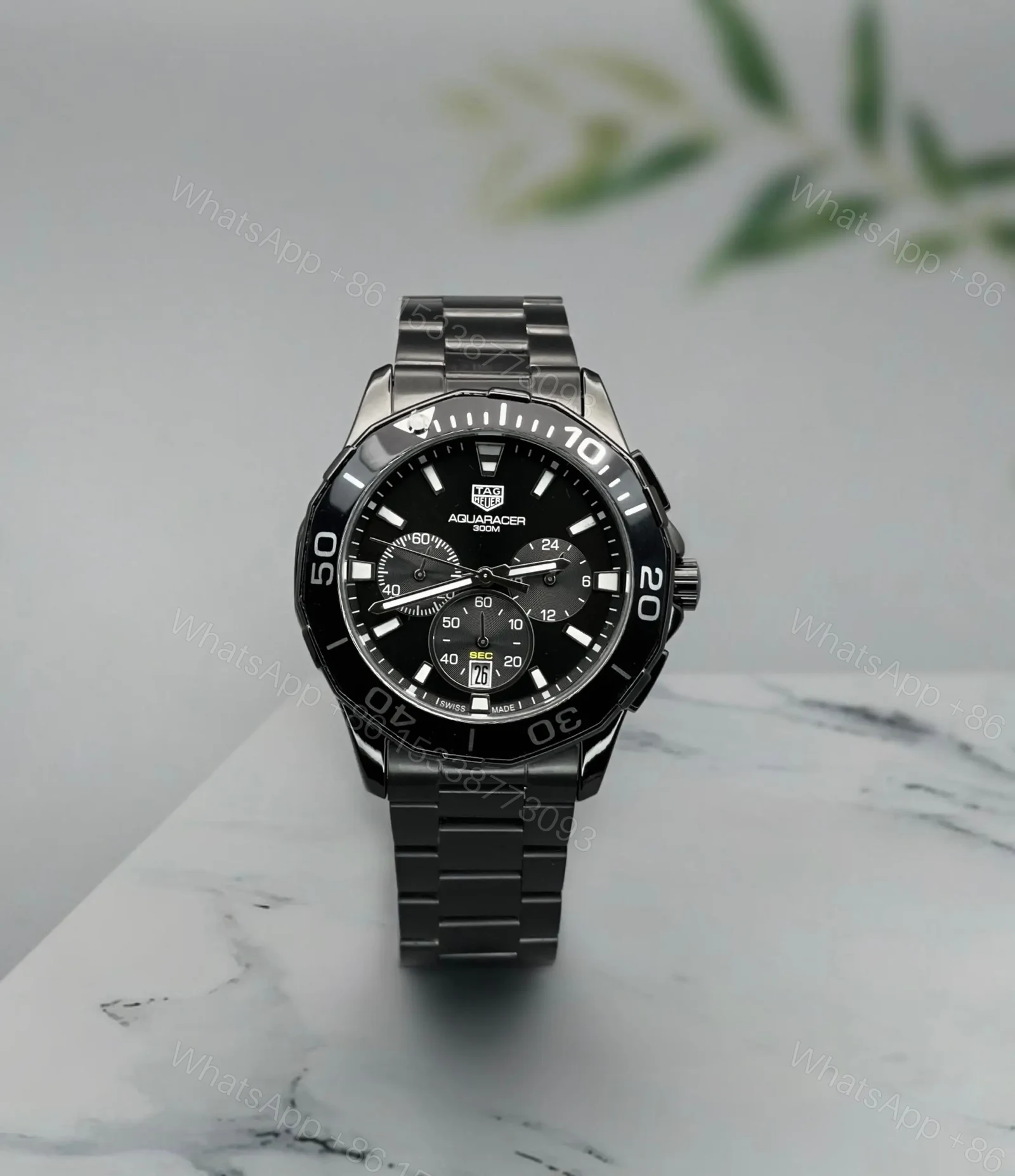 Tag heuer Aquaracer Chrono with Rotating Bezel — view 1