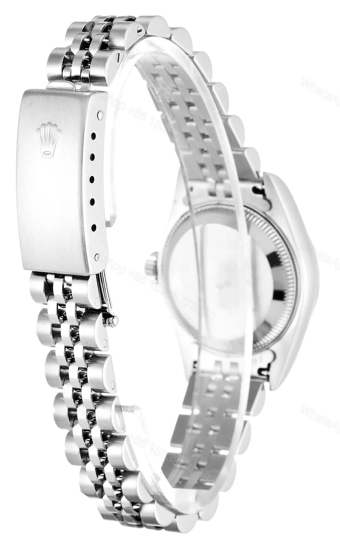View 3 of Replica Rolex Lady-Datejust Mother of Pearl – Black Dial 79174 26 mm