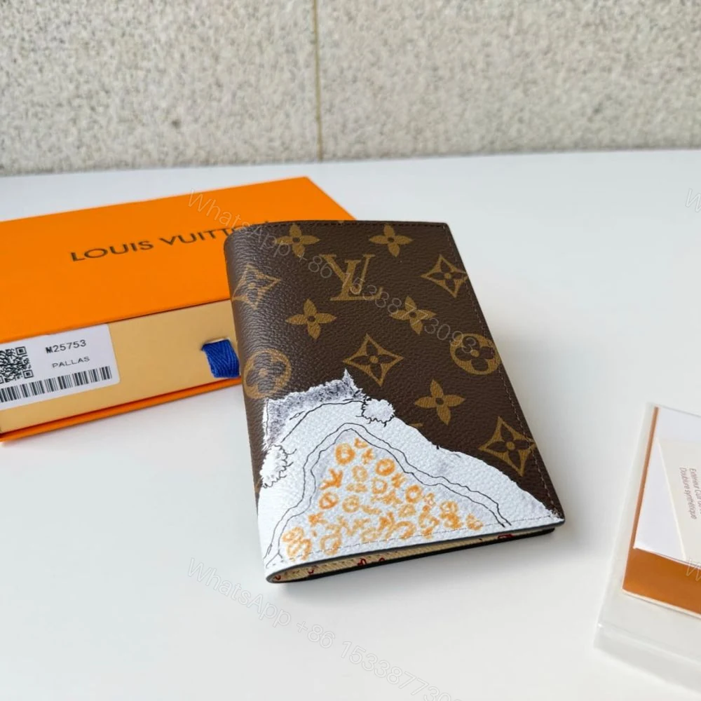 View 3 of Louis Vuitton Passport Cover Monogram Coated Canvas 14Cm M25753