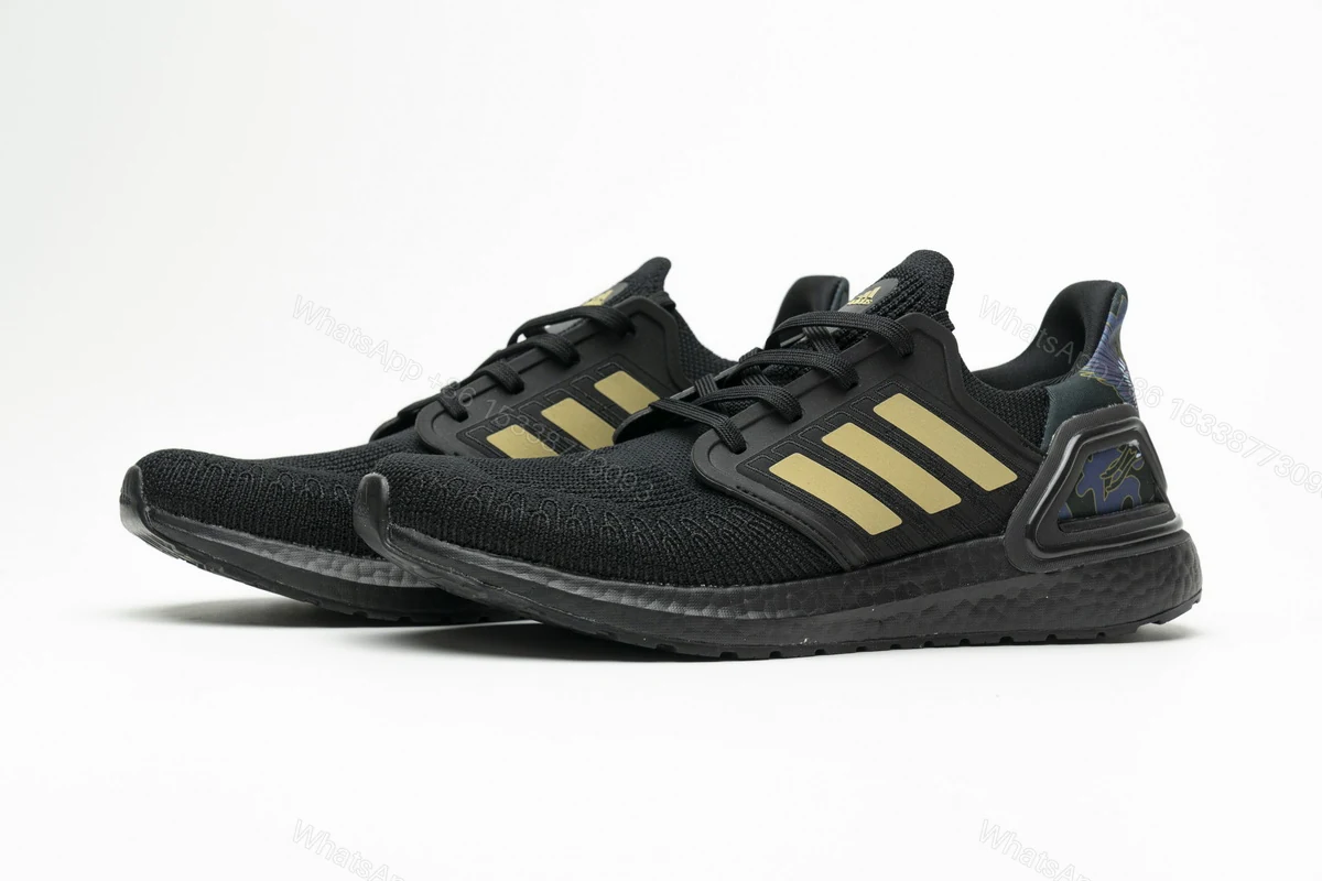 View 3 of Adidas Ultra Boost 20 Chinese New Year Black Gold (2020) FW4322