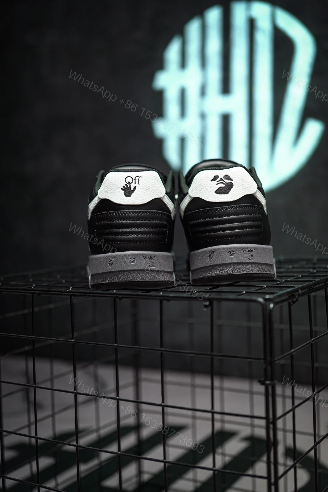 View 6 of OFF-WHITE Out Of Office Black White 41001