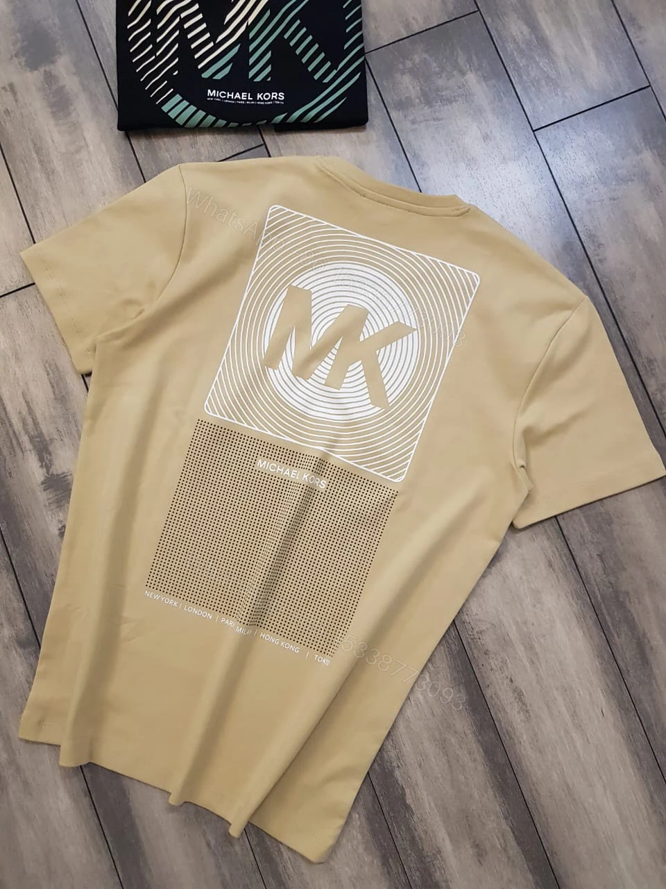 View 4 of FIRST COPY MICHAEL KORS IMPORTED ROUND NECK SUMMER T-SHIRT