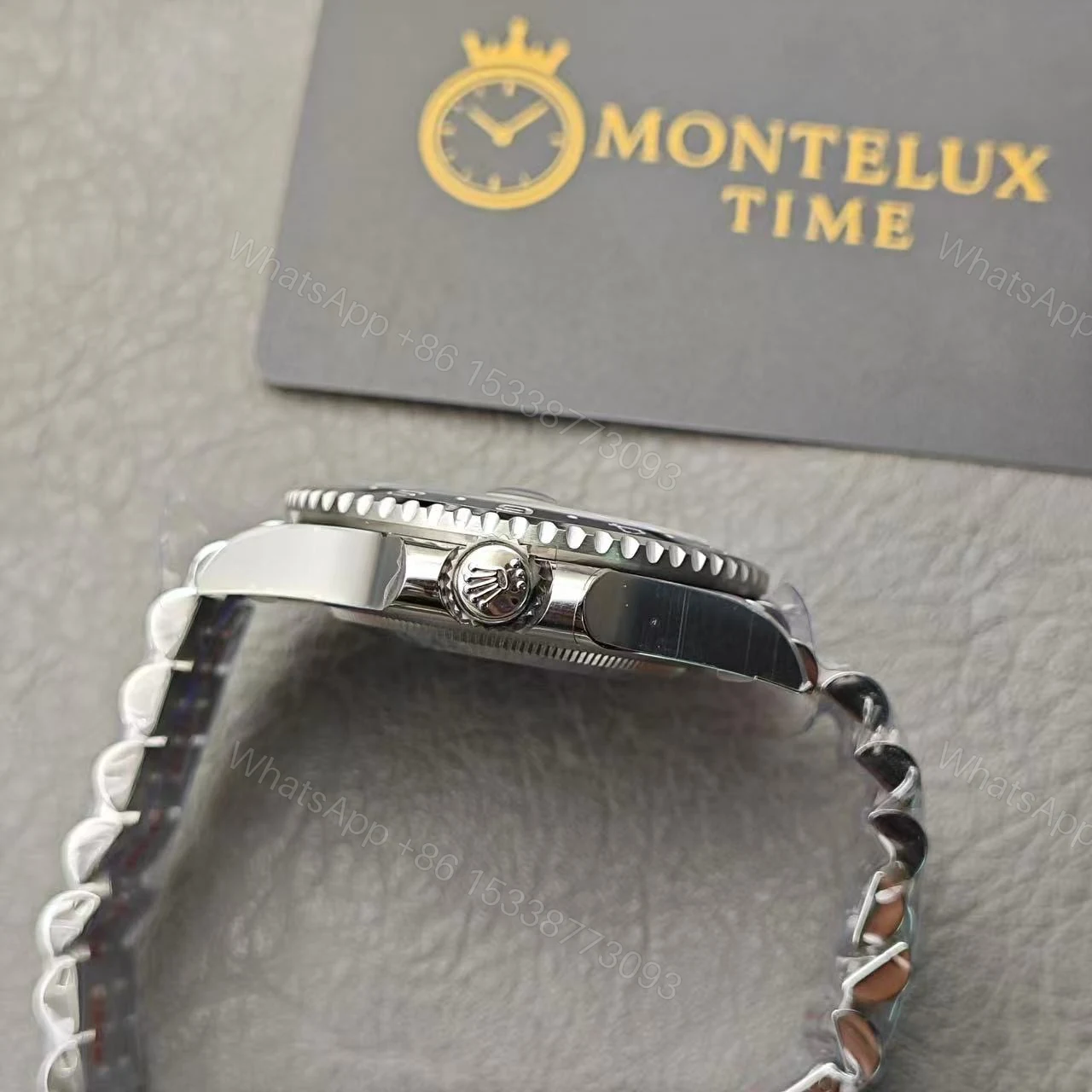View 19 of Rolex Replica Clone Gmt master 2 2024 Bruce Wayne