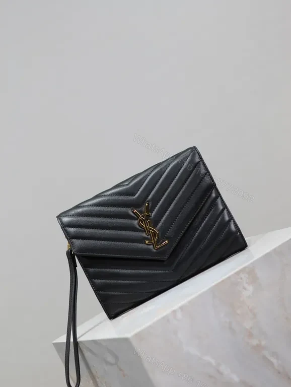 View 9 of Chic Quilted YSL Wallet on Chain â€“ Compact Luxury Bag
