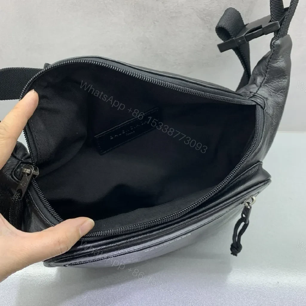 View 6 of Premium Leather Belt Bag: Streamlined, Crossbody Ready