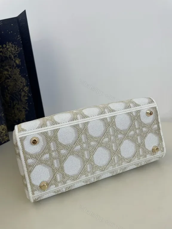 View 2 of Chic Mini Tote - Signature Dior Letters, Compact Luxury Bag
