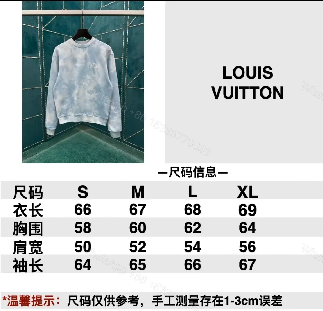 View 5 of Soft-Edge Tie-Dye Crewneck Monogram Knit, Relaxed Comfort, Men's Crewneck