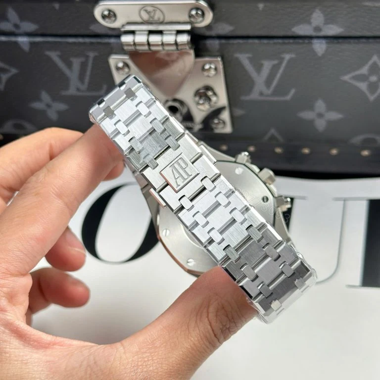 View 9 of Audemars Piguet Royal Oak 26331 Super Clone Chronograph Black Dial
