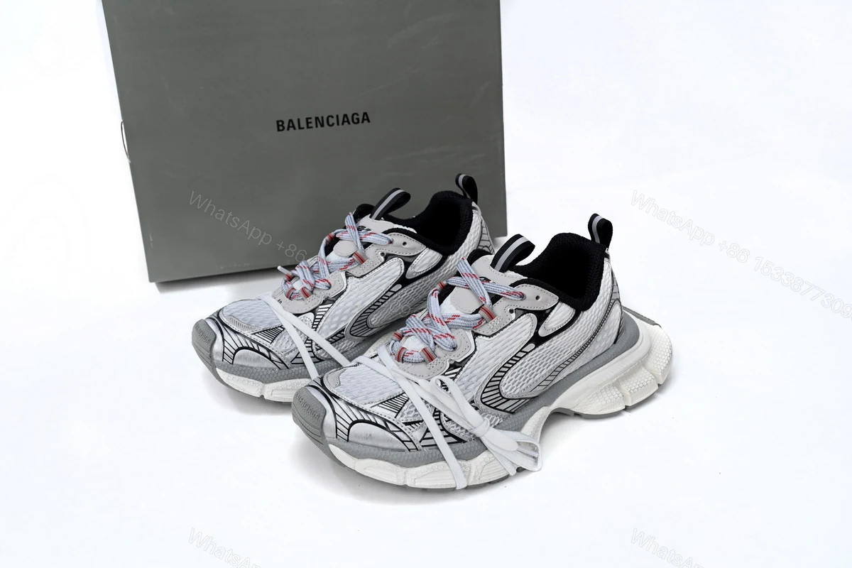 Balenciaga 3XL White Grey 542229 W1RB5 2801 — view 2