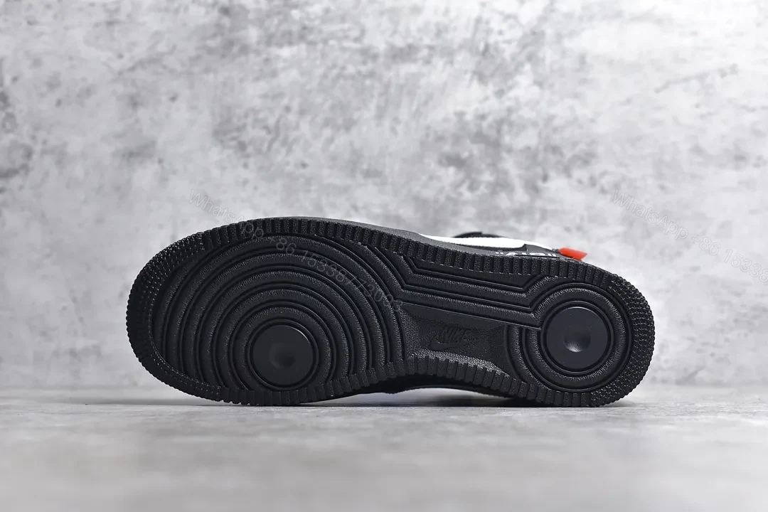 View 9 of Off White x Nike Air Force 1 Low Black White Reps