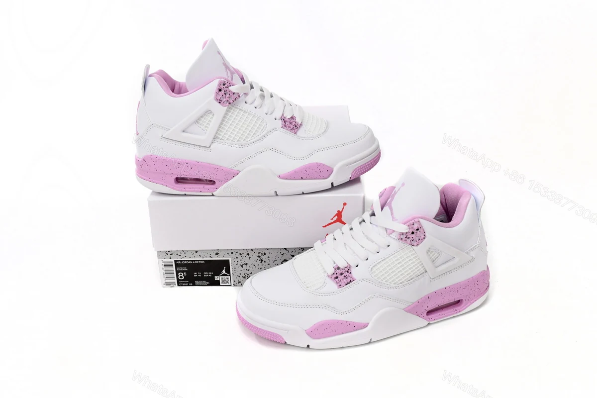 Air Jordan 4 White Pink CT8527-116 — view 2