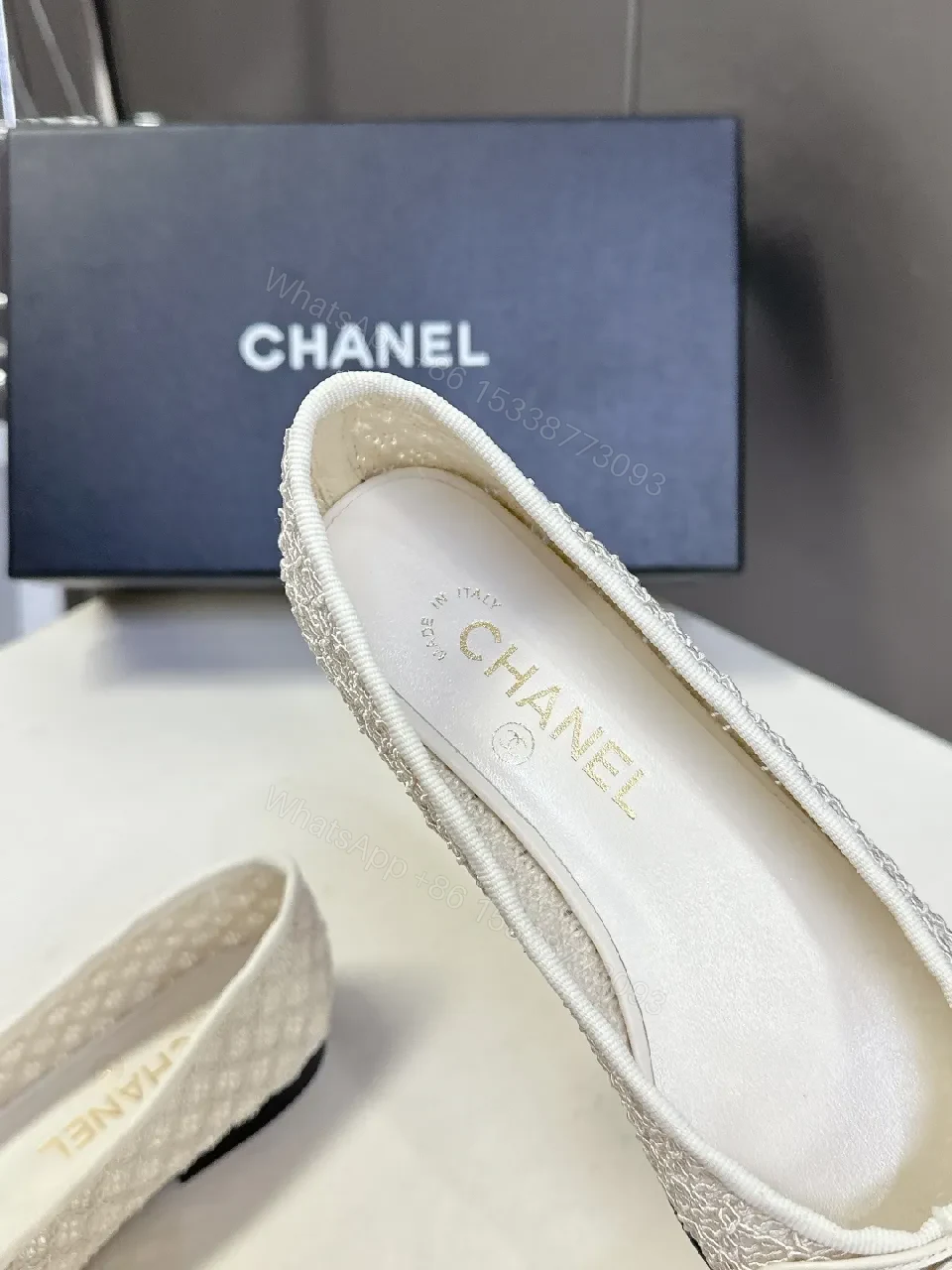 View 9 of Two-Tone Lace Flats: Texture-Driven Chic, All-Day Comfort