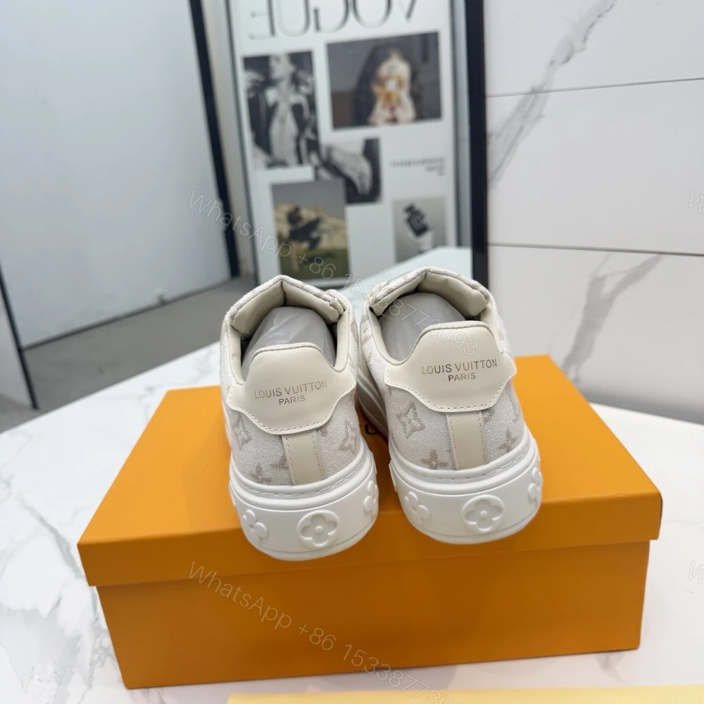 View 7 of Louis Vuitton Time Out Sneaker Beige 1Aivb5