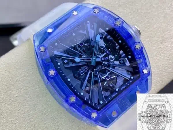 View 2 of Replica RM12-01 Tourbillon Sapphire Clear Version