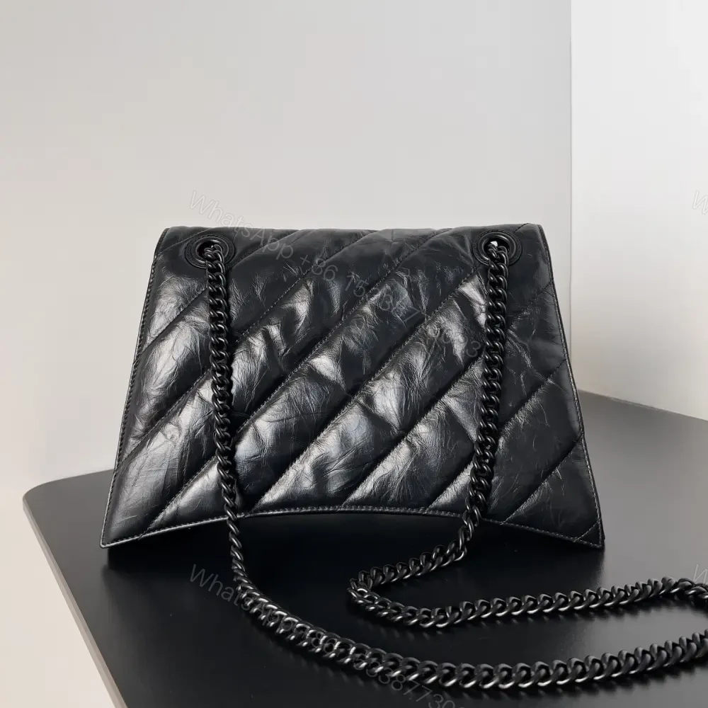 View 2 of 高仿BalenciagaCrush鏈條包中號S