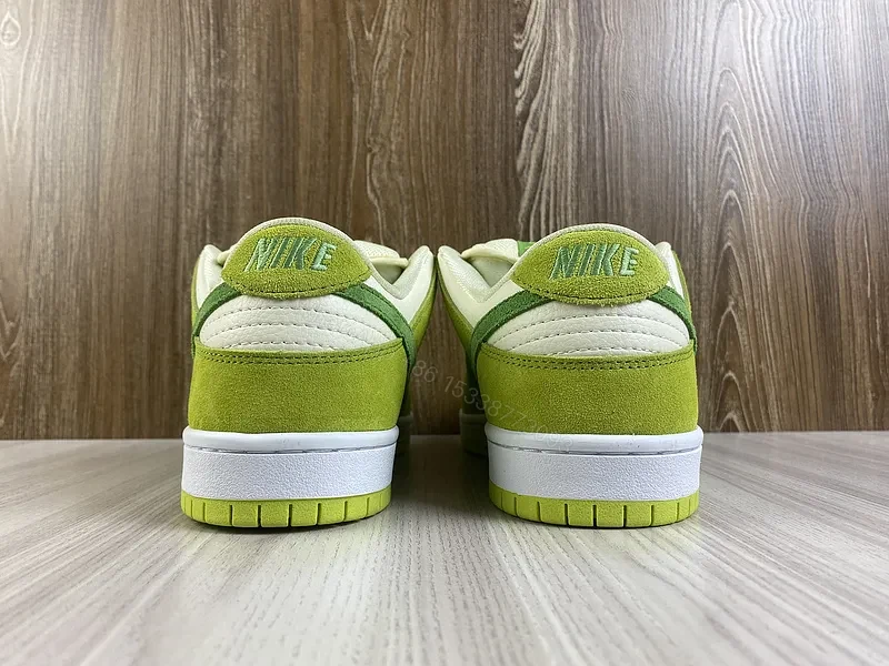 View 11 of Neon Lime Nike-Style Low Sneakers: Bold Comfort