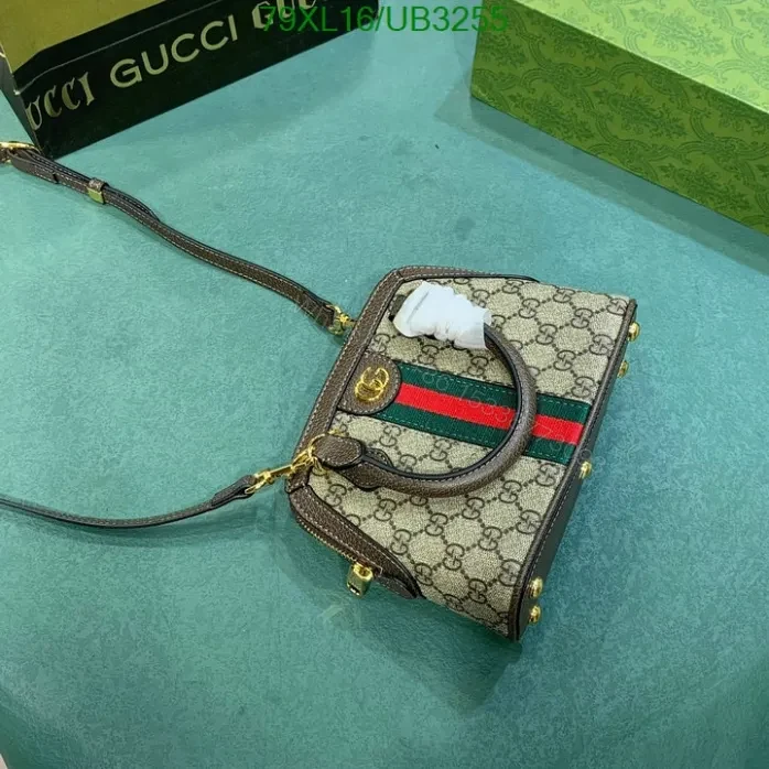 View 3 of Gucci Ophidia Small Top Handle Bag Dupe UB32557