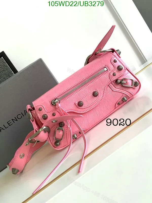 View 18 of Le Cagole XS Sling Bag White Dupe Balenciaga 2P1J37
