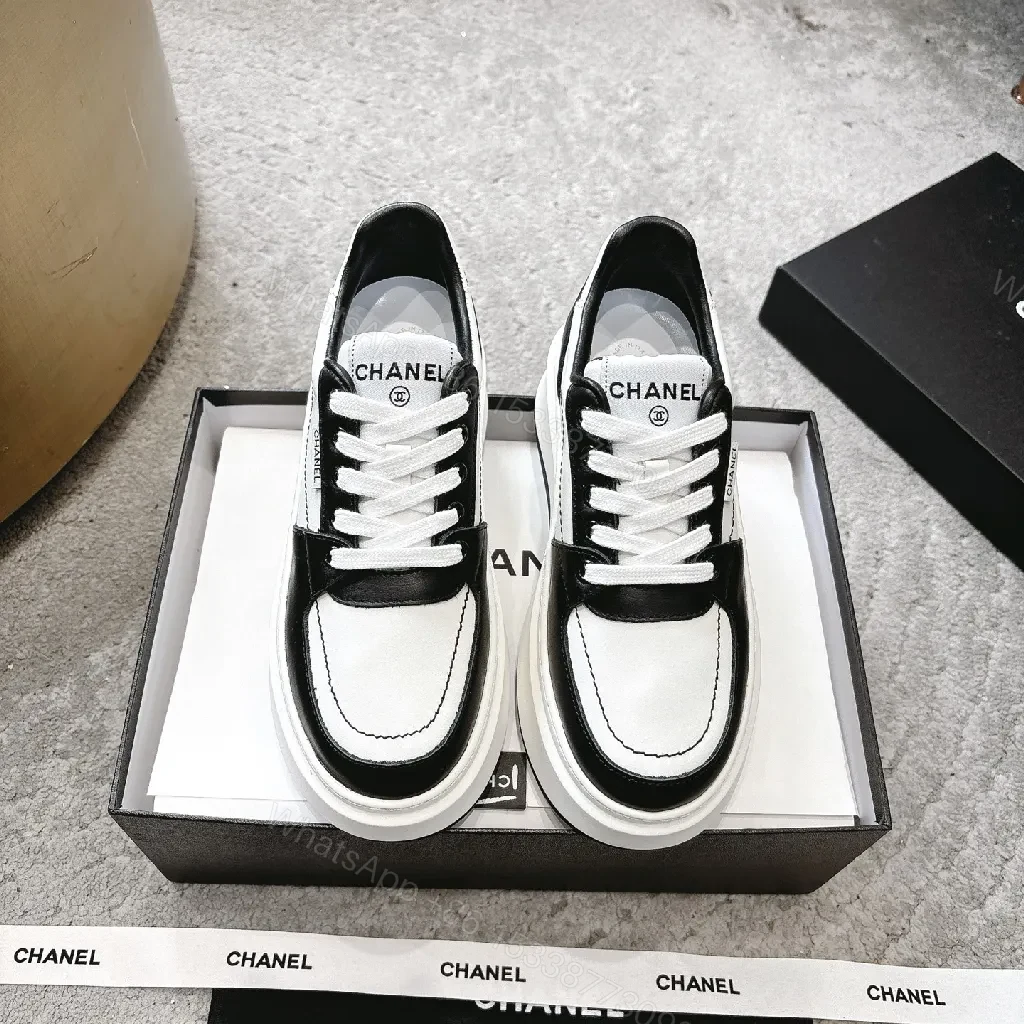 View 4 of Monochrome Luxe Chunky Sneakers: High-Top Comfort