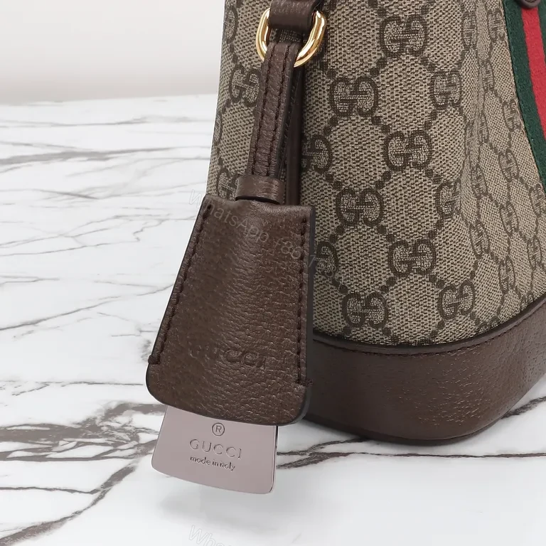 View 3 of G GG Supreme Shoulder Bag: Signature Craft & Versatility